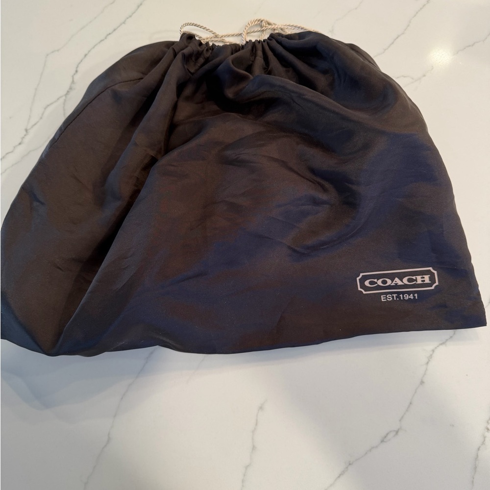 Coach Cream Leather Hobo Bag with Silver Hardware - Picture 6 of 6